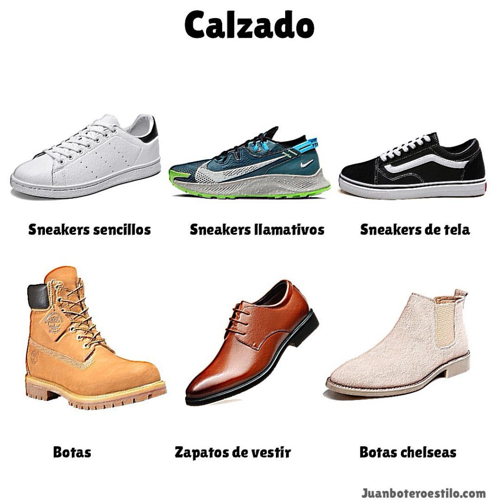 distintos tipos de calzado para todos los estilos